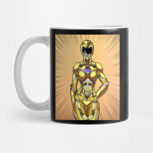 yellow ranger Mug